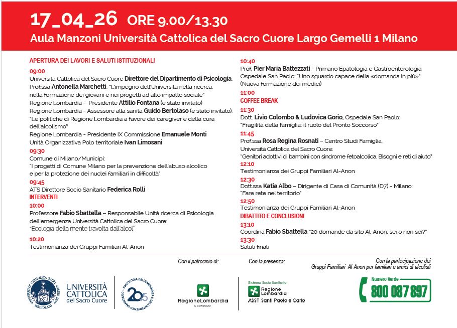 Programma convegno
